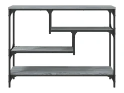Mesa consola 100x30x75 cm derivados de madeira sonoma PT225922^ Consola