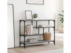 Mesa consola 100x30x75 cm derivados de madeira sonoma PT225922^ Consola