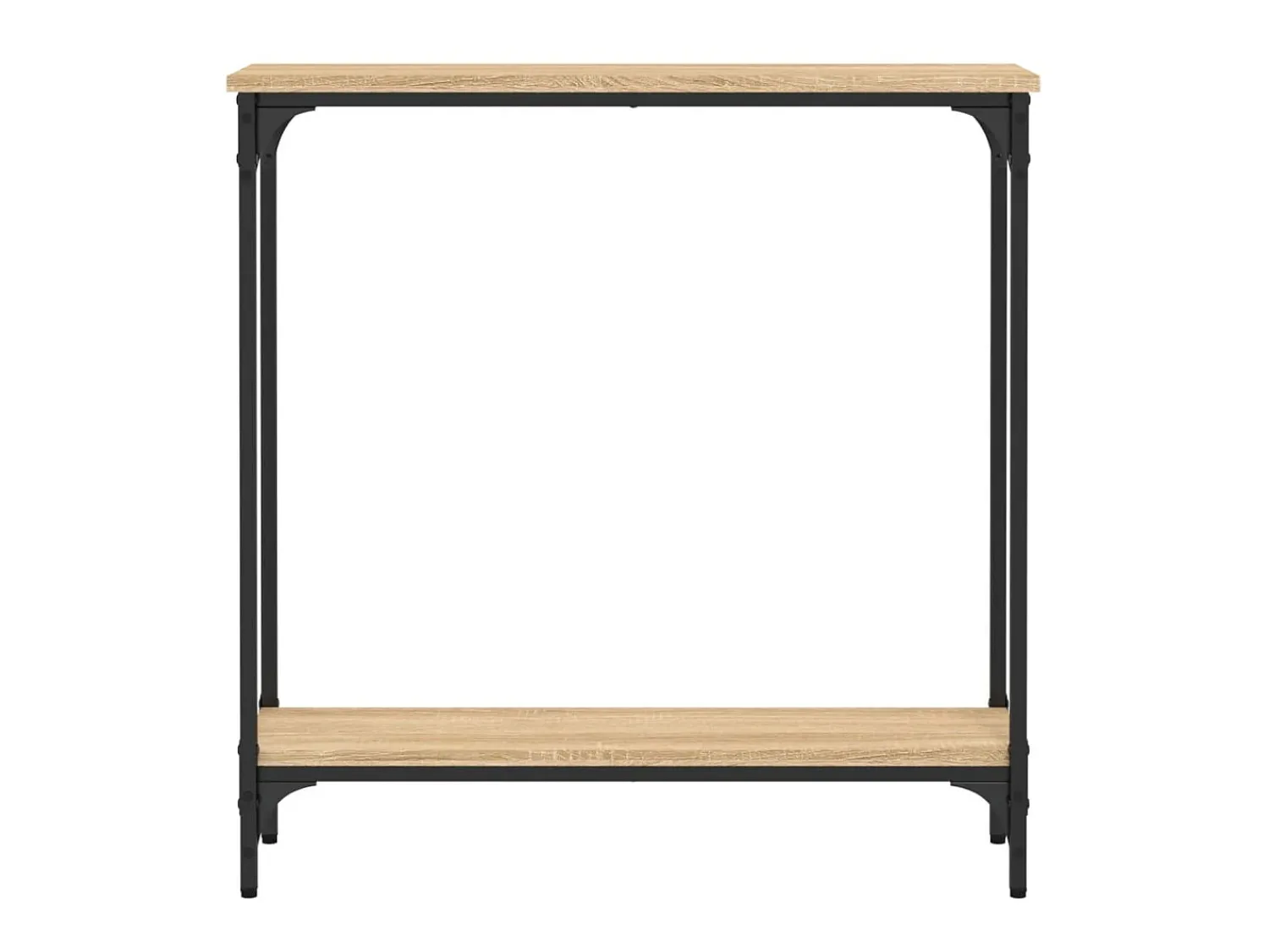 Mesa consola 75x22,5x75 cm derivados de madeira carvalho sonoma PT599895^ Consola