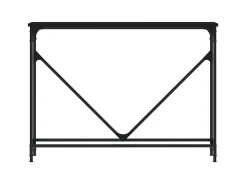 Consola| Mesa consola 102x22,5x75 cm derivados de madeira PT832511 Preto