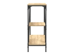Mesa consola 88,5x30x75 cm derivados de madeira carvalho sonoma PT144933^ Consola