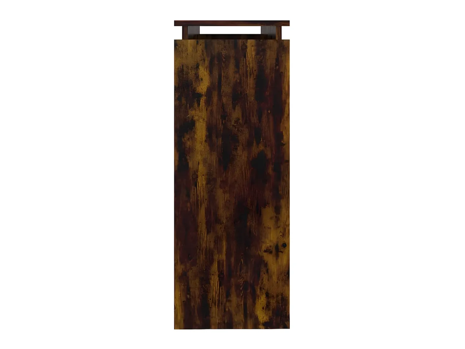Consola* Mesa consola 102x30x80 cm derivados de madeira carvalho fumado PT871202 Castanho