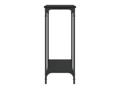 Consola* Mesa consola 101x30,5x75 cm derivados de madeira PT391058 Preto