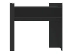 Clearance Mesa consola 100x35x90 cm derivados de madeira PT123233 Preto