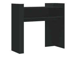 Clearance Mesa consola 100x35x90 cm derivados de madeira PT123233 Preto