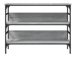 Clearance Mesa consola 100x32x75 cm derivados de madeira sonoma PT207000 Cinzento