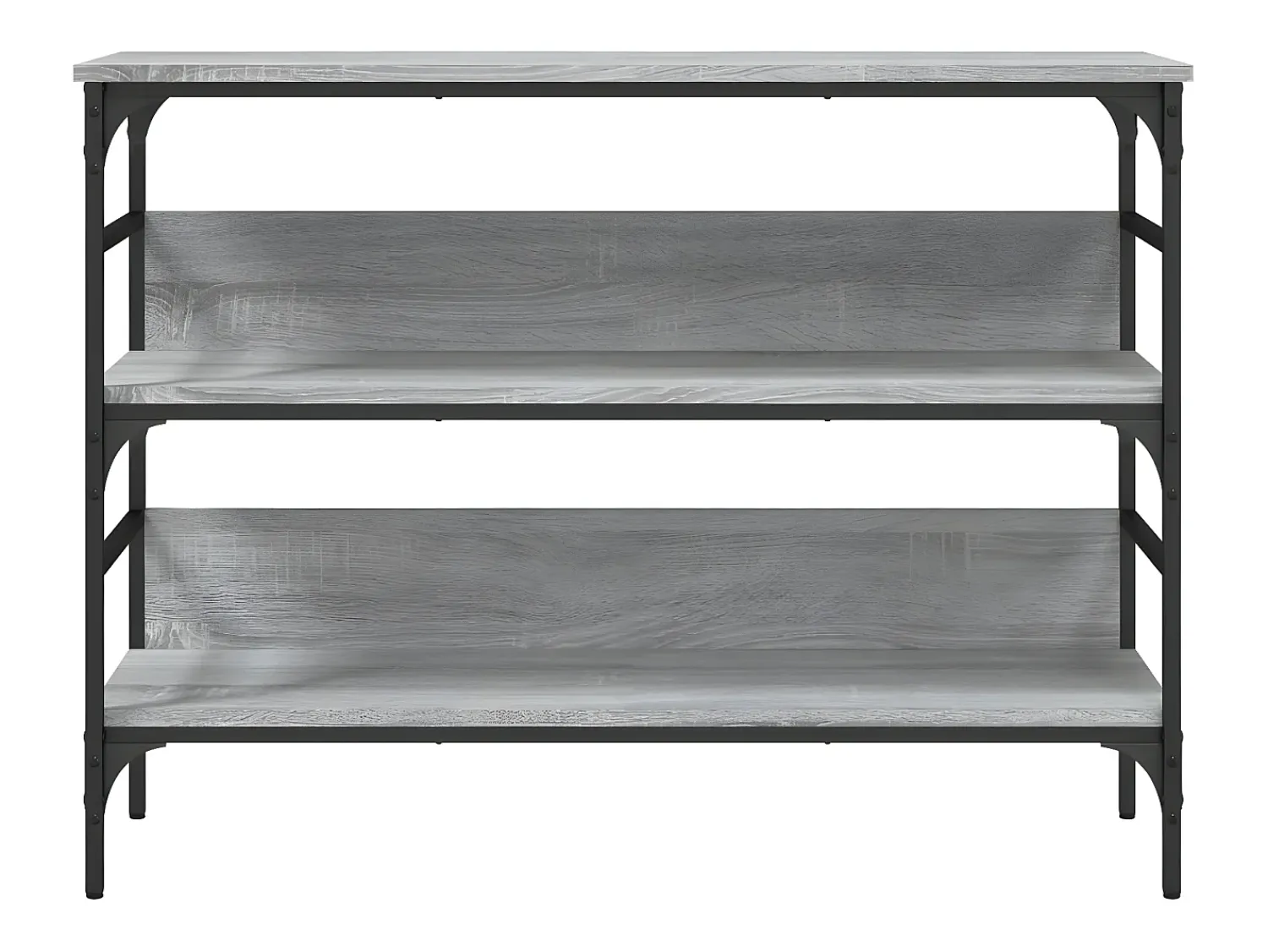 Clearance Mesa consola 100x32x75 cm derivados de madeira sonoma PT207000 Cinzento