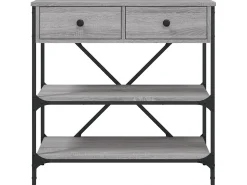 Mesa consola 75x34,5x75 cm derivados de madeira sonoma PT184499^ Consola