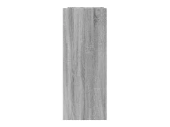 Consola* Mesa consola 100x35x90 cm derivados de madeira sonoma PT543056 Cinzento