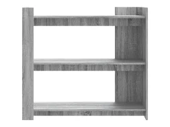 Consola* Mesa consola 100x35x90 cm derivados de madeira sonoma PT543056 Cinzento