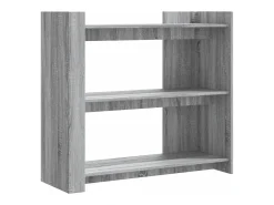 Consola* Mesa consola 100x35x90 cm derivados de madeira sonoma PT543056 Cinzento