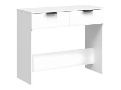 Outlet Mesa consola 90x36x75 cm derivados de madeira PT746640 Branco