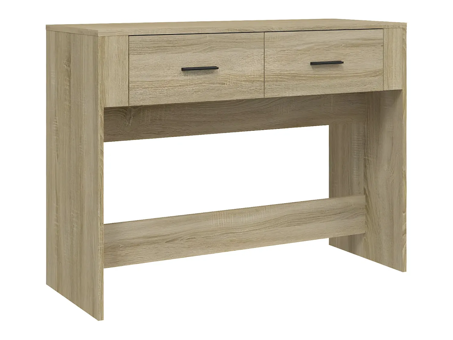 Consola* Mesa consola 100x39x75 cm derivados de madeira carvalho sonoma PT838679 Castanho