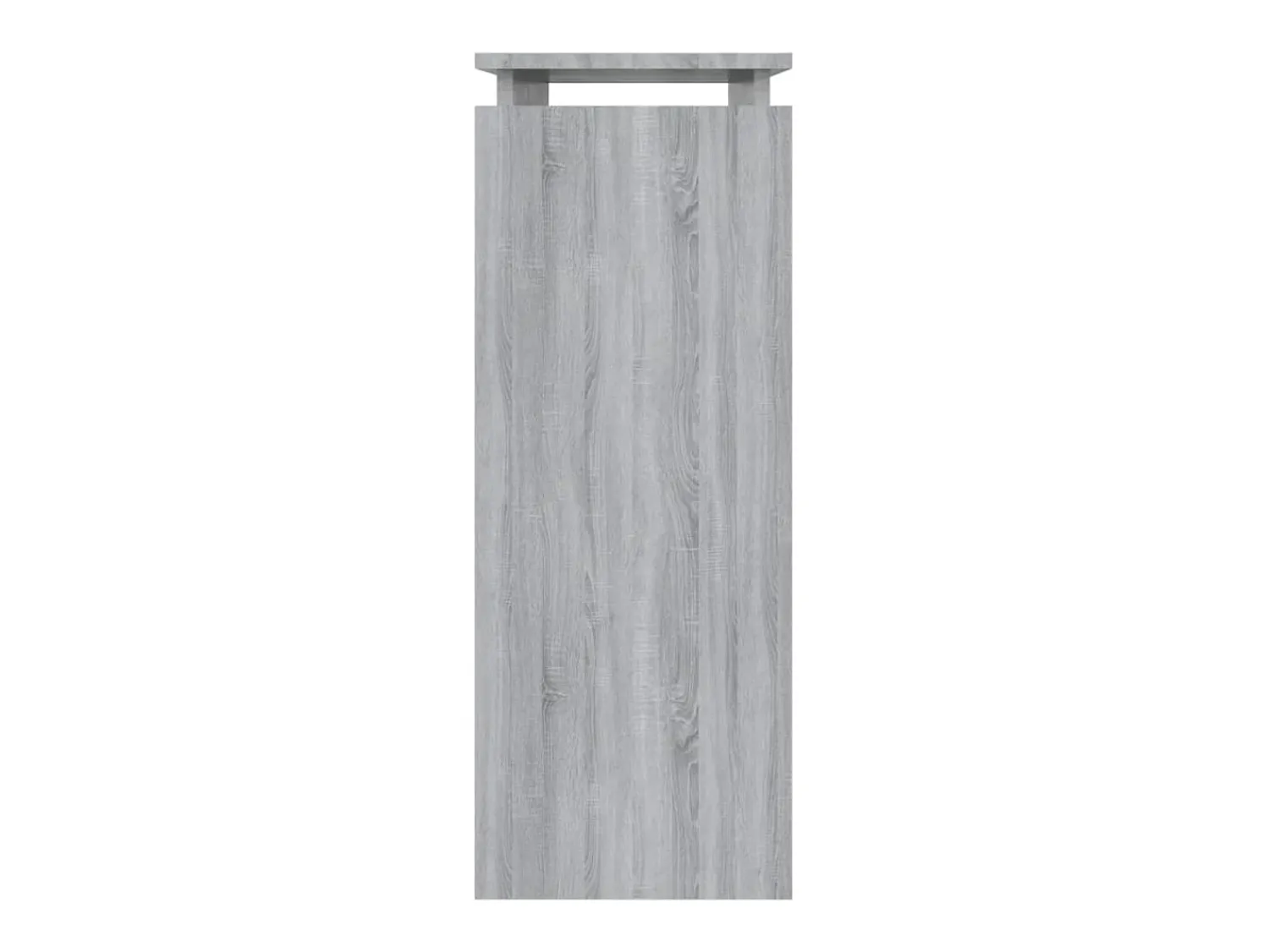 New Mesa consola 80x30x80 cm derivados de madeira sonoma PT695043 Cinzento