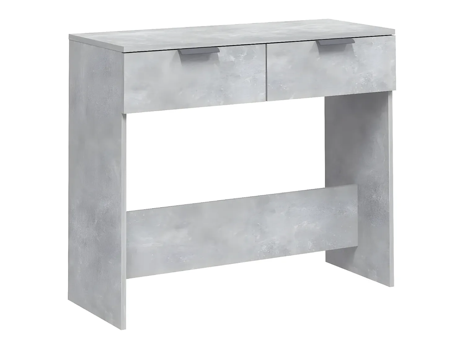 Consola| Mesa consola 90x36x75 cm derivados de madeira -cimento PT760650 Cinzento