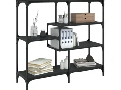 Hot Mesa consola 103x32x95 cm derivados de madeira PT307494 Preto