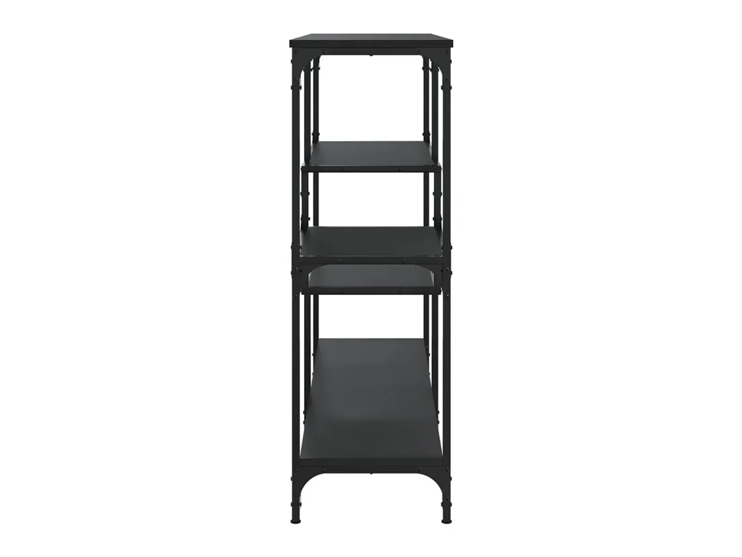 Hot Mesa consola 103x32x95 cm derivados de madeira PT307494 Preto