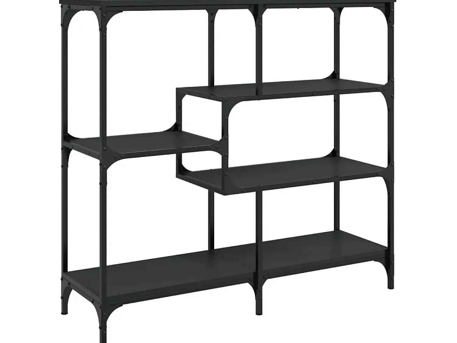 Hot Mesa consola 103x32x95 cm derivados de madeira PT307494 Preto