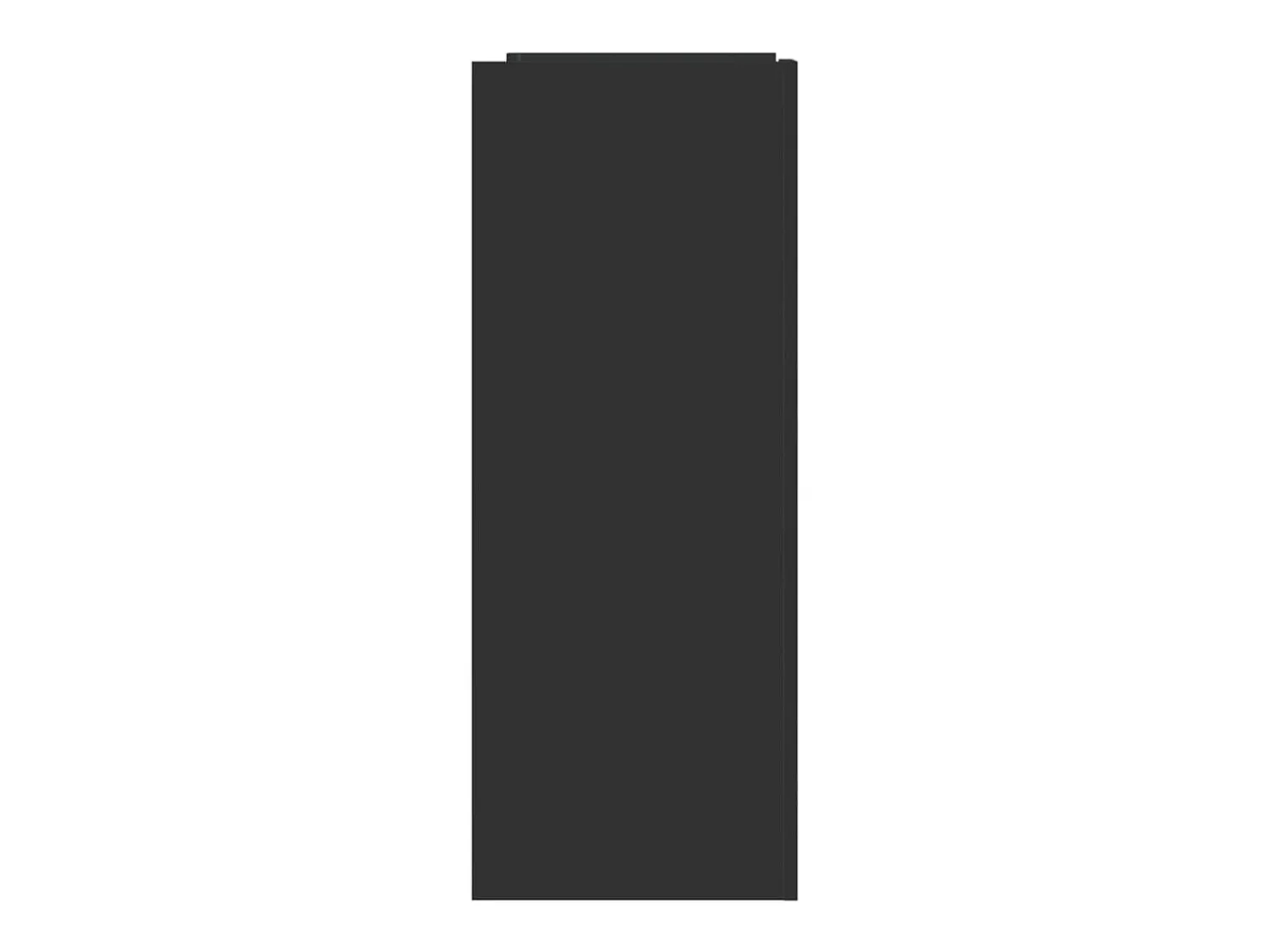 Consola* Mesa consola 100x35x90 cm derivados de madeira PT599802 Preto