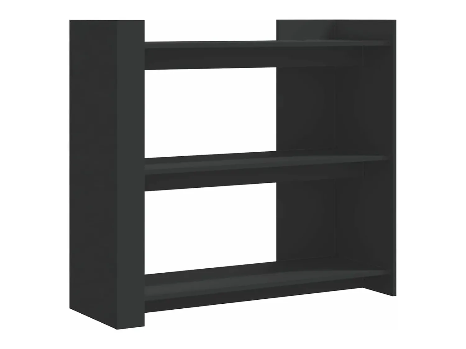 Consola* Mesa consola 100x35x90 cm derivados de madeira PT599802 Preto