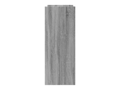 Outlet Mesa consola 100x35x90 cm derivados de madeira sonoma PT776454 Cinzento