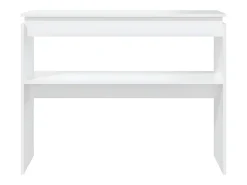 Hot Mesa consola 102x30x80 cm derivados de madeira PT310696 Branco