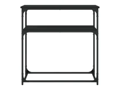 Mesa consola 75x35,5x75 cm derivados de madeira PT767688^ Consola