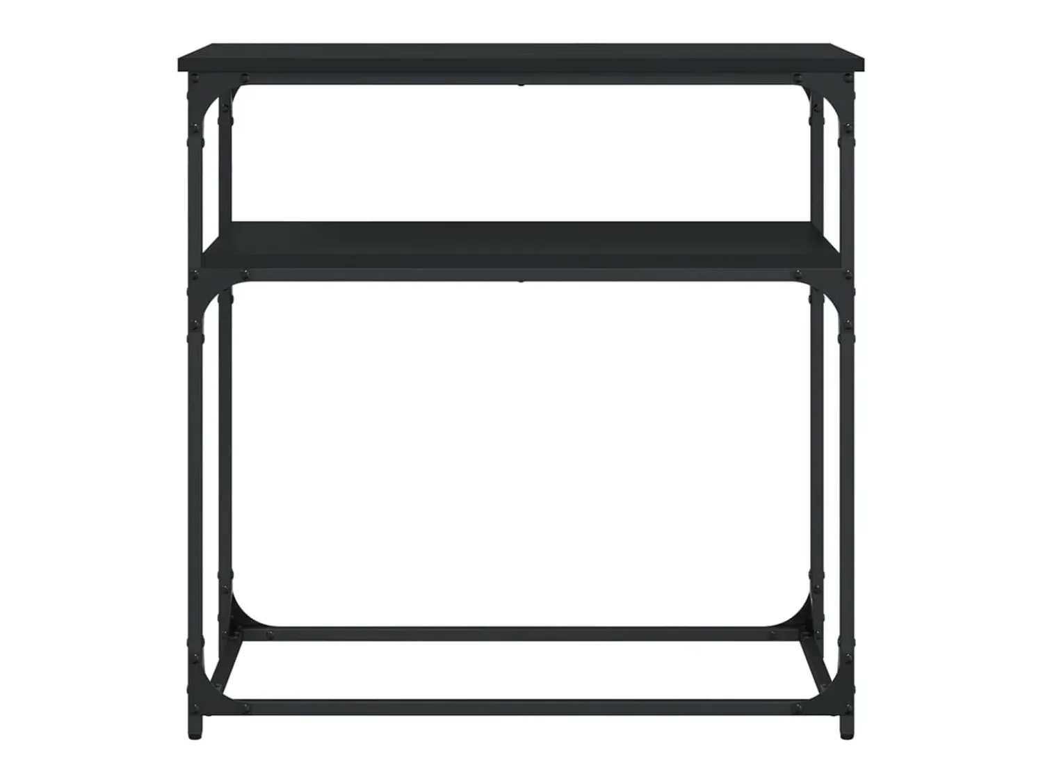 Mesa consola 75x35,5x75 cm derivados de madeira PT767688^ Consola