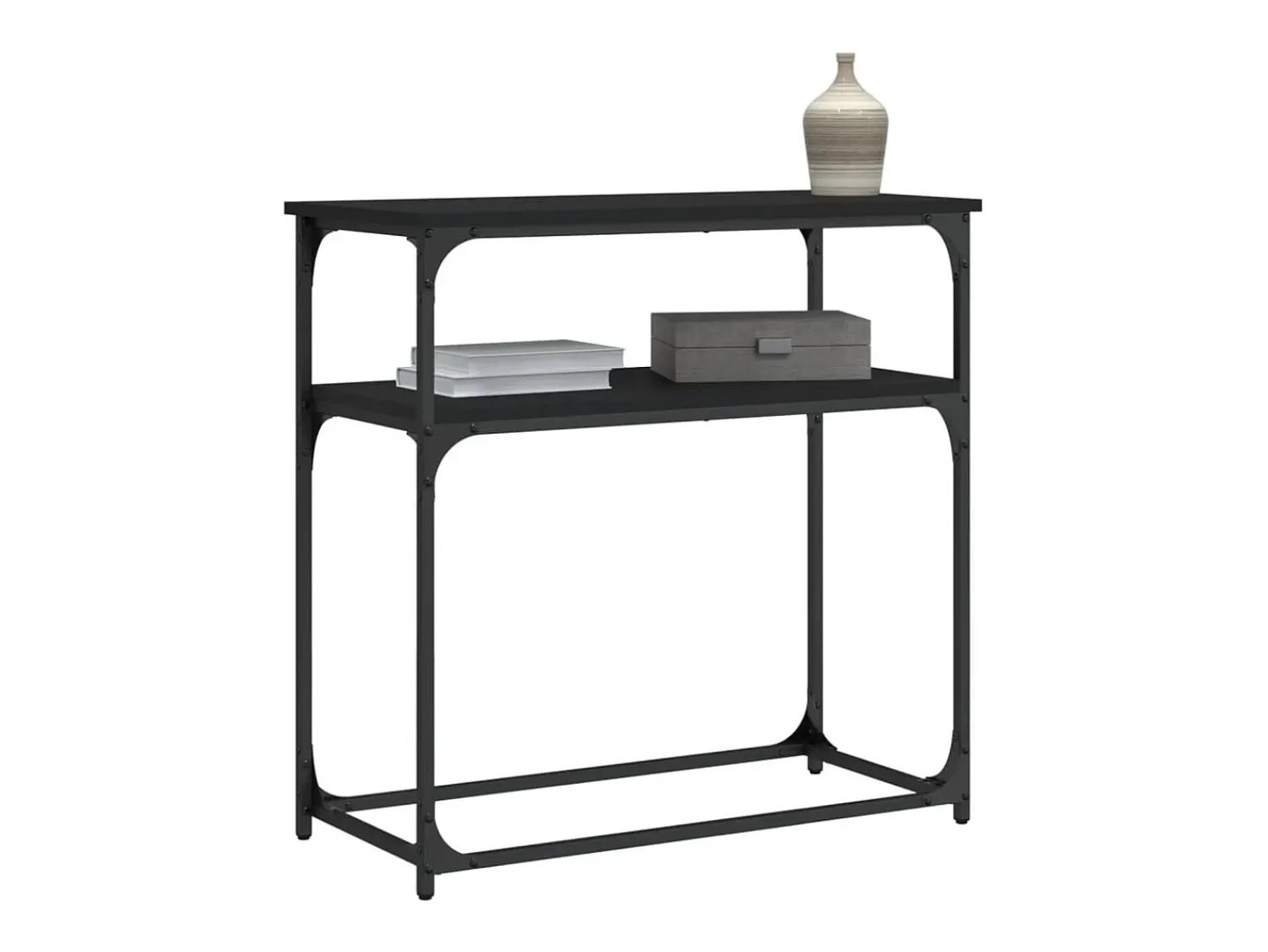 Mesa consola 75x35,5x75 cm derivados de madeira PT767688^ Consola
