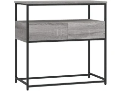 Mesa consola 75x40x75 cm derivados de madeira sonoma PT114420^ Consola