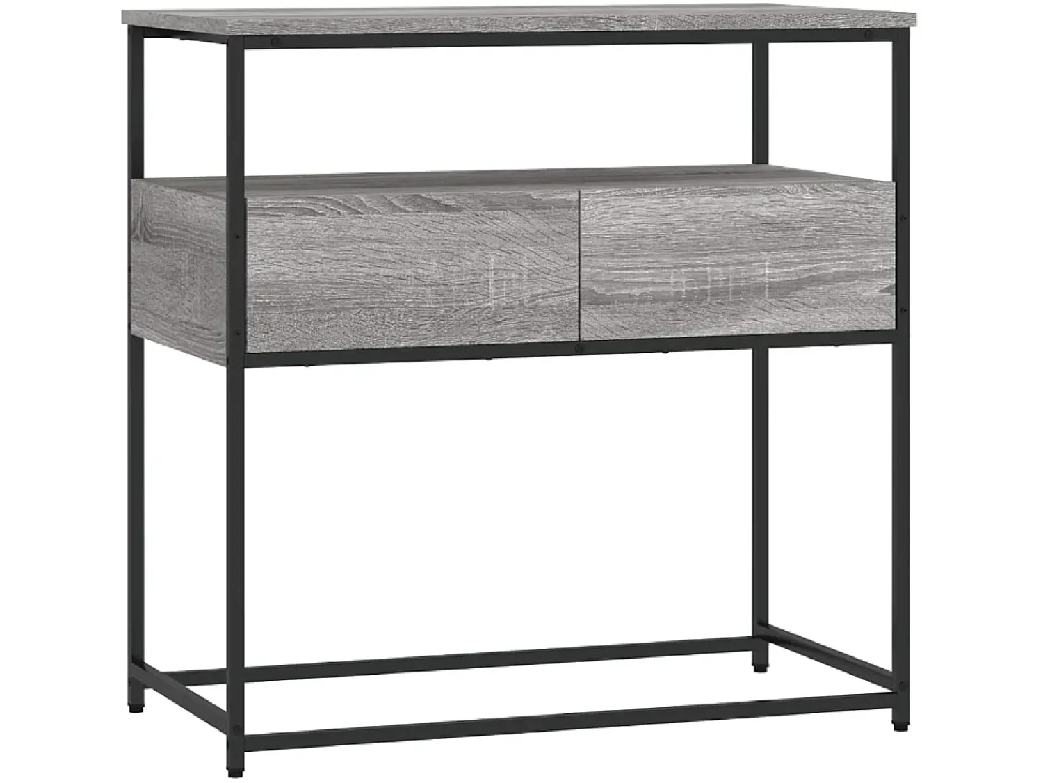 Mesa consola 75x40x75 cm derivados de madeira sonoma PT114420^ Consola