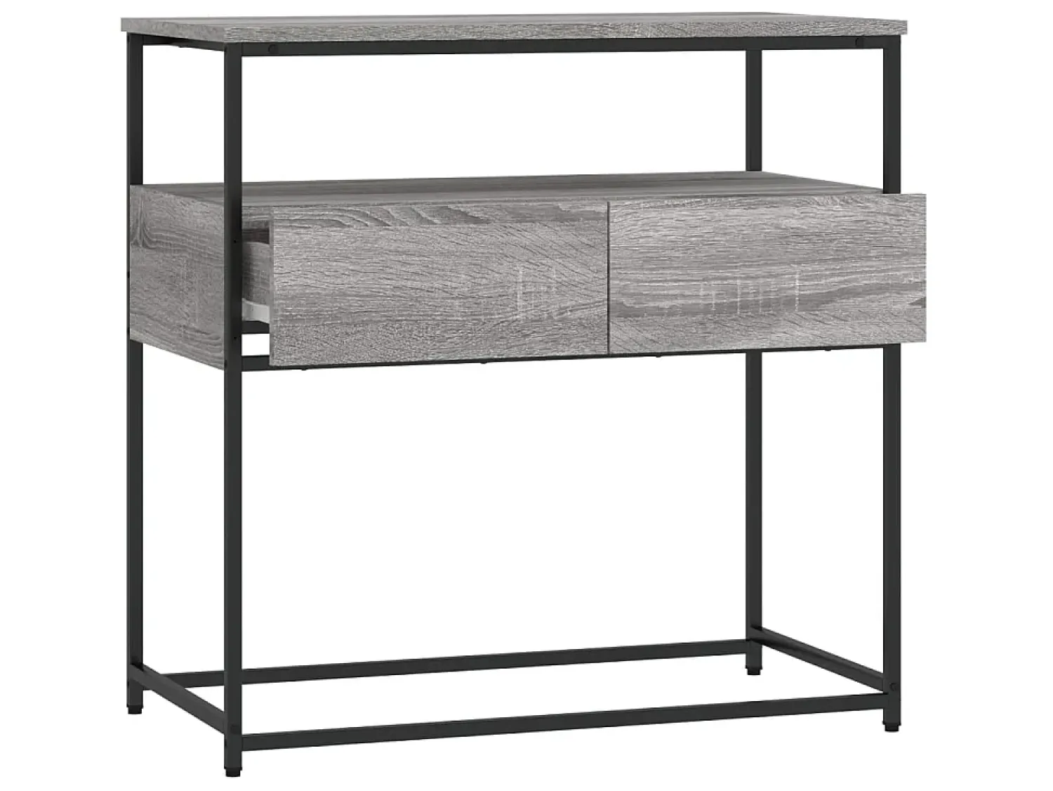 Mesa consola 75x40x75 cm derivados de madeira sonoma PT114420^ Consola