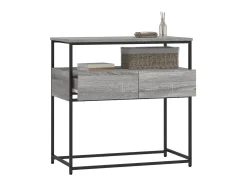 Mesa consola 75x40x75 cm derivados de madeira sonoma PT114420^ Consola