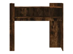 Mesa consola 100x35x90 cm derivados de madeira carvalho fumado PT881280^ Consola