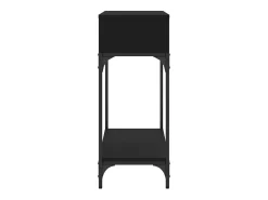 Mesa consola 100x30,5x75 cm derivados de madeira PT749724 Preto