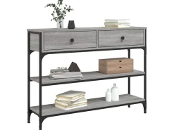 Mesa consola 100x25x75 cm derivados de madeira sonoma PT916269^ Consola