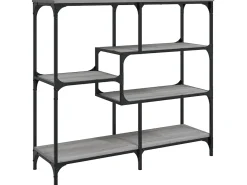 Clearance Mesa consola 103x32x95 cm derivados de madeira sonoma PT200259 Cinzento