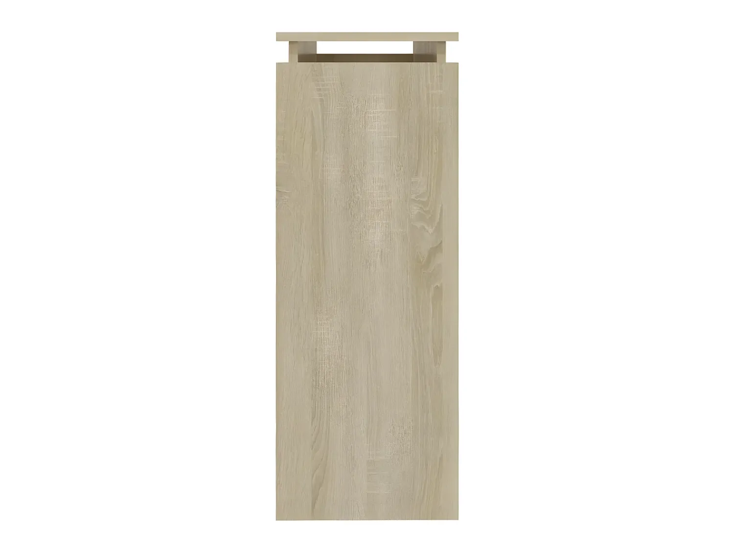 Consola| Mesa consola 102x30x80 cm derivados de madeira carvalho sonoma PT274366 Castanho