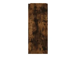 Consola* Mesa consola 100x35x90 cm derivados de madeira carvalho fumado PT140855 Castanho