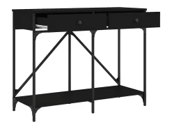 Online Mesa consola 100x39x78,5 cm derivados de madeira PT460190 Preto
