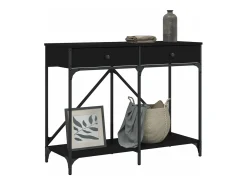 Online Mesa consola 100x39x78,5 cm derivados de madeira PT460190 Preto
