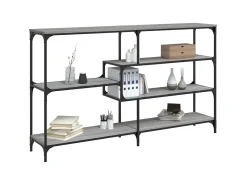 Mesa consola 160x32x95 cm derivados de madeira sonoma PT137036^ Consola