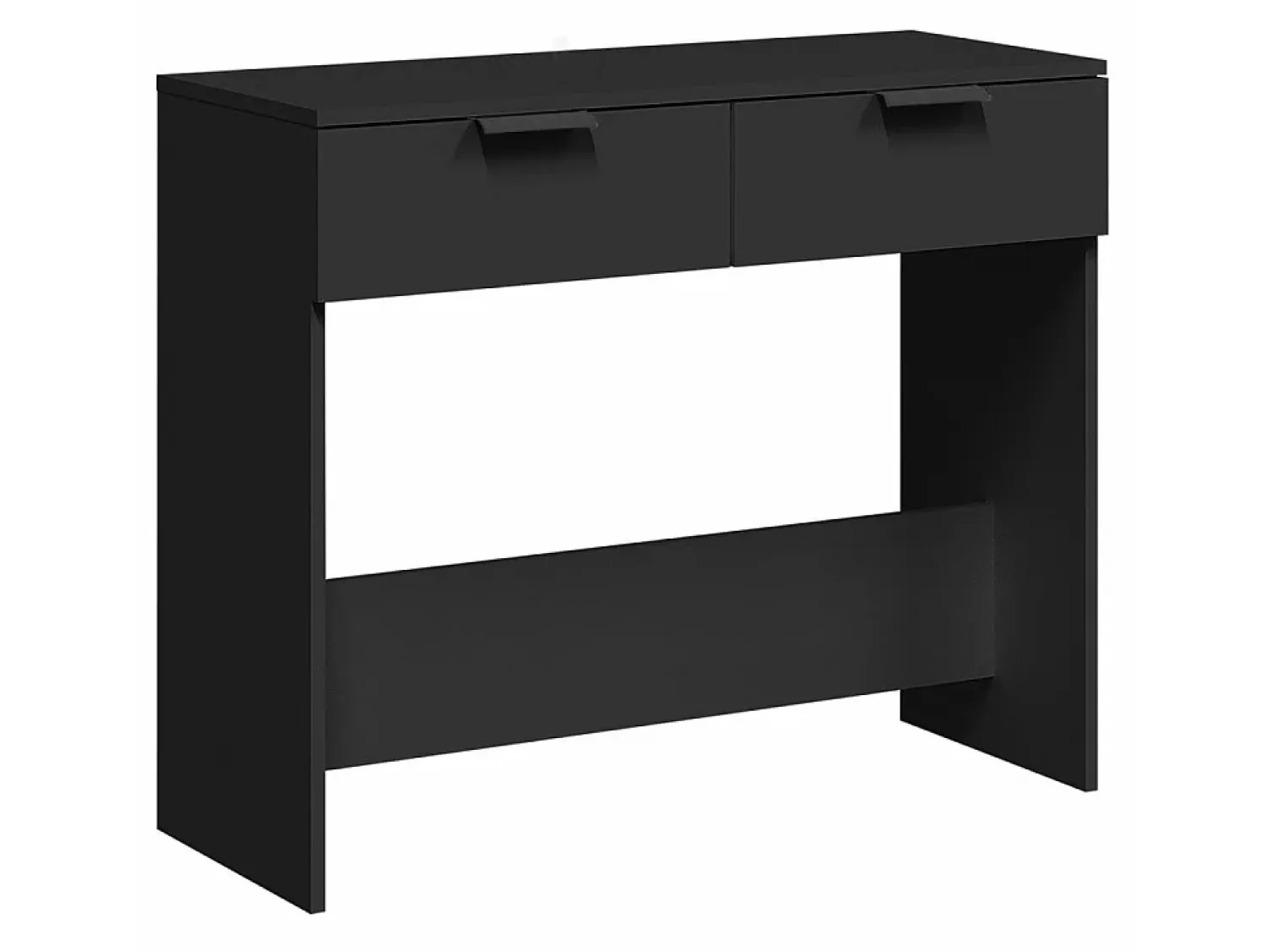 Consola* Mesa consola 90x36x75 cm derivados de madeira PT707301 Preto