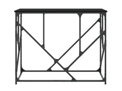 Discount Mesa consola 100x40x80 cm derivados de madeira PT998757 Preto