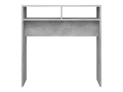 Consola*vidaxl Mesa consola 78x30x80 cm derivados de madeira cimento Cinzento