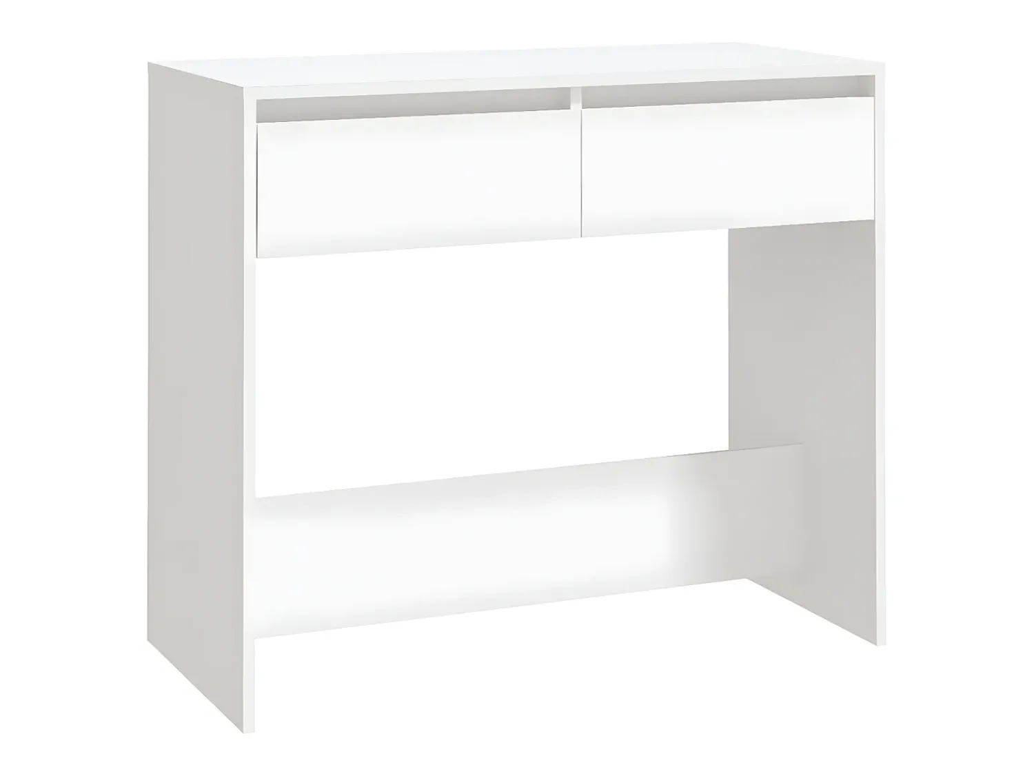 Consola| Mesa consola 89x41x76,5 cm derivados de madeira PT829831 Branco