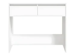 Consola| Mesa consola 89x41x76,5 cm derivados de madeira PT829831 Branco