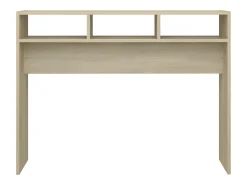 Consola| Mesa consola 105x30x80 cm derivados de madeira carvalho sonoma PT340708 Castanho