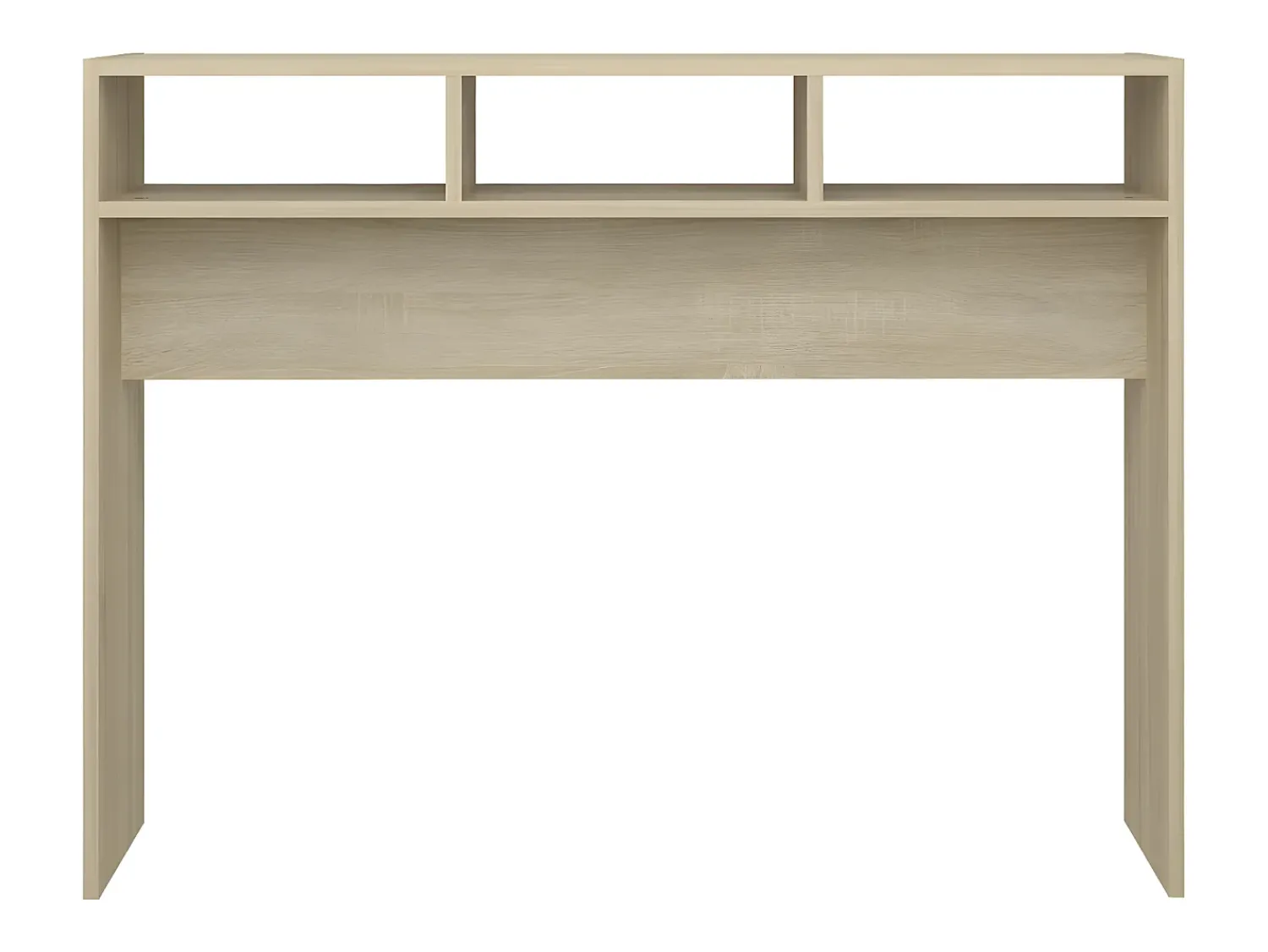 Consola| Mesa consola 105x30x80 cm derivados de madeira carvalho sonoma PT340708 Castanho