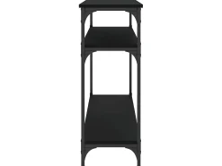 Discount Mesa consola 100x29x75 cm derivados de madeira PT795332 Preto